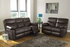Cooper 3+2 Sofa ( Real Leather ) Recliner