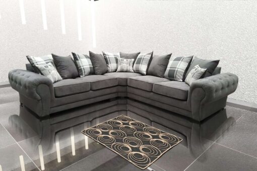 VERONA FABRIC CORNER SOFA 2 C 2