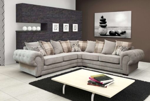VERONA FABRIC CORNER SOFA 2 C 2