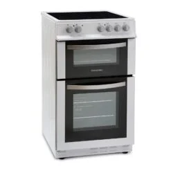 Montpellier MDC500FW/K/S 50cm Double Oven White, Silver or Black