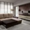 gianni right sofa bed br-b Gianni Fabric Sofa Bed