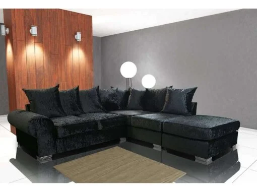 royal_black-left ROYAL CRUSHED VELVET CORNER SOFA