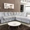 royal_silver-right ROYAL CRUSHED VELVET CORNER SOFA